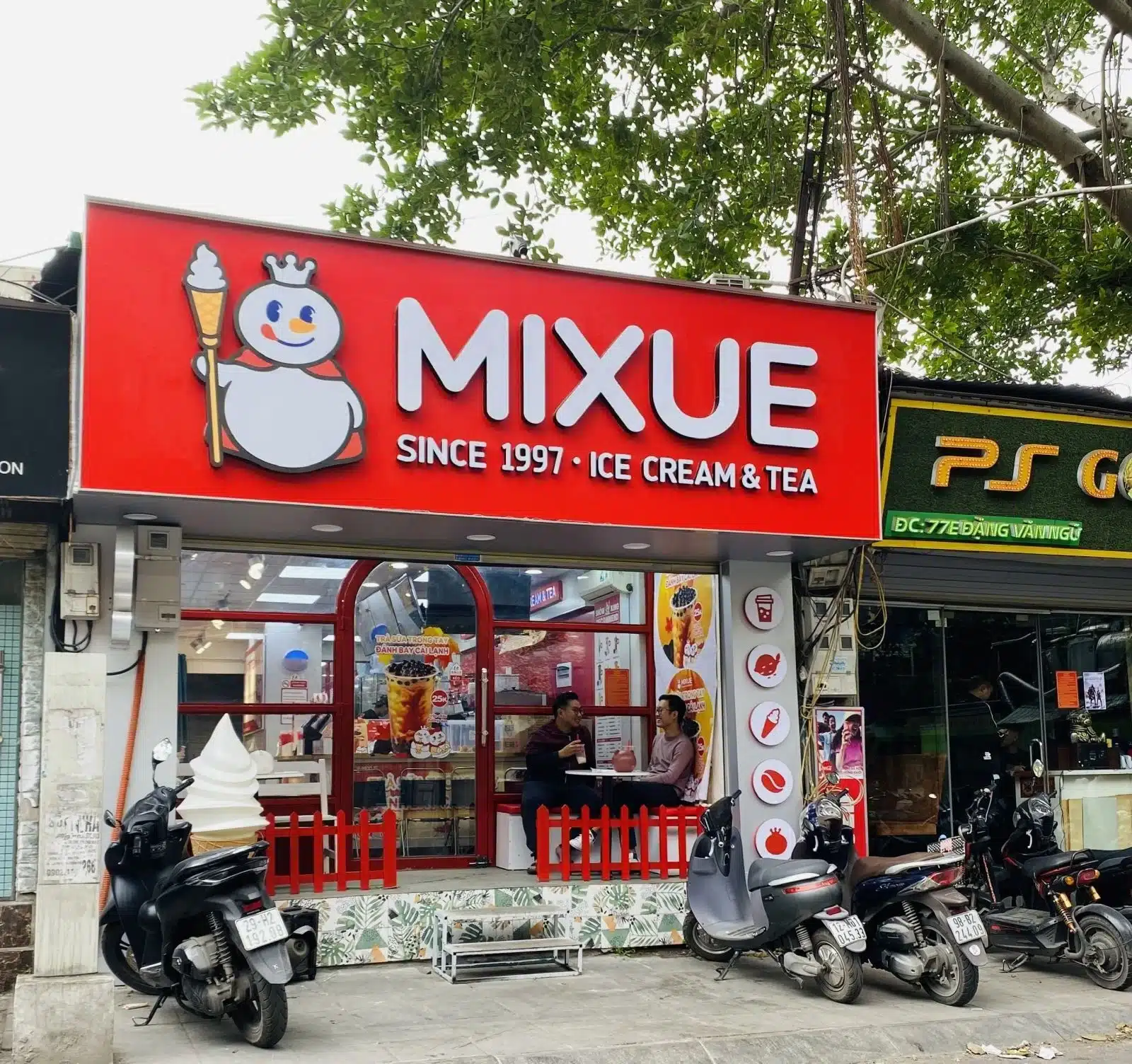 Nhượng quyền tại Việt Nam của Mixue